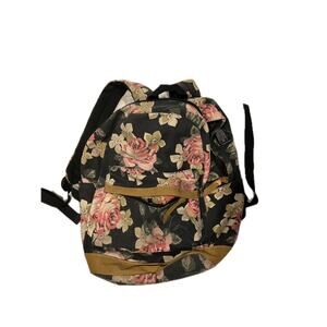 Floral Backpack for School Or Work (Teen or Adult) 21L